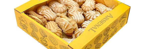 Küpsis "Eklerki" kreemiga