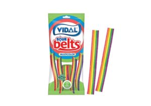 9008 Kummikomm "RAINBOW BELTS" 100g*14tk