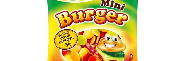 Kummikomm Burger Mini