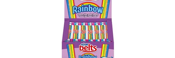 Hapud Ribad "SOUR BELTS" Rainbow