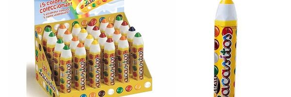 Šokolaadinööbid "LACASITOS PENCIL" 20g*24tk