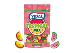 Kummikomm "Tropical mix" 180g Vidal