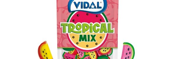 Kummikomm "Tropical mix" 180g Vidal