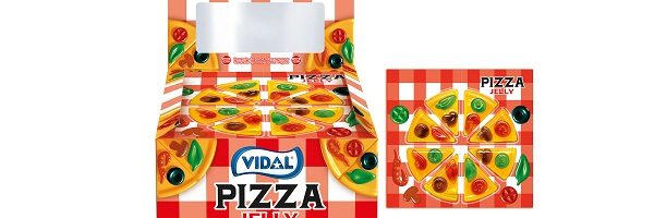 Kummikomm "Pizza" 66gx11tk Vidal