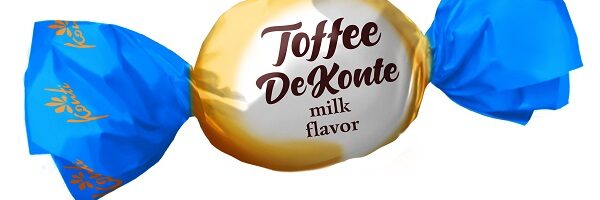 Kompvek "TOFFEE DE KONTE" Milk 1kg*6tk