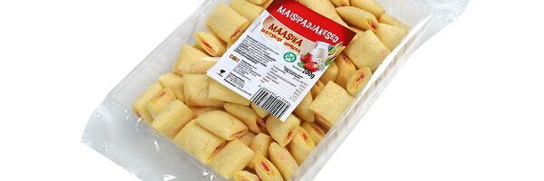 Maisipadjakesed maasikamaitselise täidisega 200g CELPOL