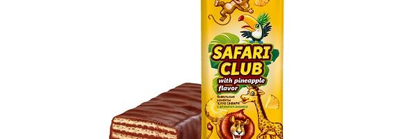 Vahvlikompvek "SAFARI CLUB" Ananassi 3,2kg (K)