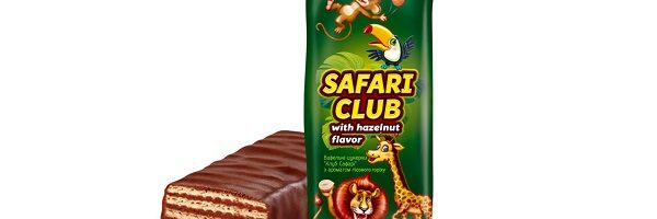 Vahvlikompvek "SAFARI CLUB" Sarapuupähkli 3,2kg (K)