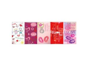 8061 Sokolaad "I LOVE YOU" (5sok) 75g*20tk