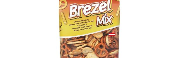 Pakitud kreeker "BREZEL MIX" 300g*30tk