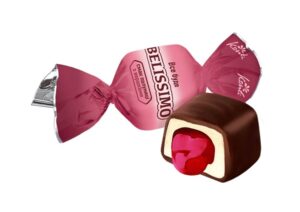 Kompvek "BELISSIMO" Maasika-Kreemi 1kg*7tk