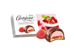 Karp "BONJOUR" Maasika 232gr*9tk