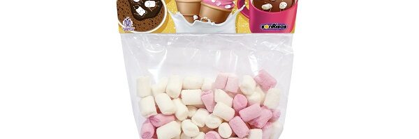 9200 Pakitud MINI vahukomm "TOPPING BAG" 55g*12tk