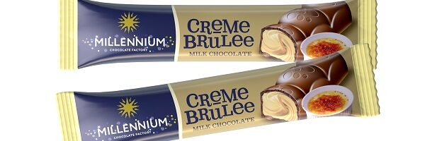 Šokolaad Millennium Creme Brulee milk with filling 38g