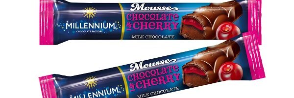 Šokolaad Millennium mousse cherry milk 38g