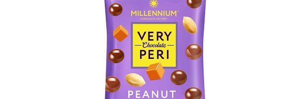Millennium Very Peri peanuts with salted caramel in milk chocolate 100g