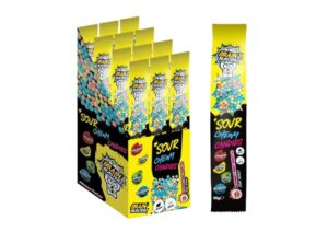 Nätsukomm "BRAIN BLASTERZ" SOUR CHEWY 60g*12tk