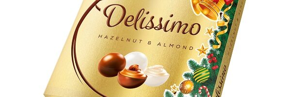 Jõulukarp "DELISSIMO" 195g*12tk