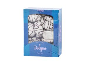 5960 Pk Täidisega Präänik "VALGE PRINTS" 500g*12tk
