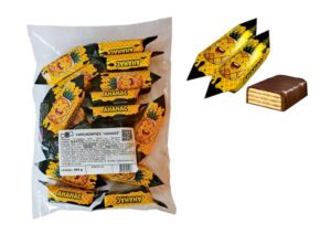 ananassimaitseline vahvlikompvek